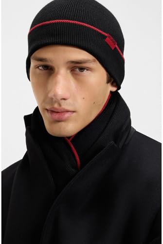 Bufanda HUGO Zaschel para hombre el regalo elegante y práctico de este invierno 4