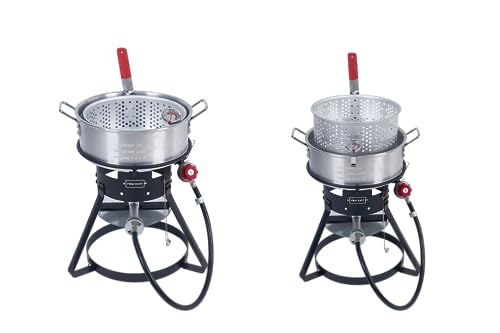 FIRE RIOT 10QT Aluminum Pan & Basket Kit の商品画像 1