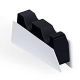 PS5 Controller Ladestation – 2X PS5-DualSense in 50 Min. bei 90% – Schnellladegerät mit Click-In-Design – Ladegerät für PlayStation 5 DualSense Controller, inklusive Netzkabel & Anschlusskabel