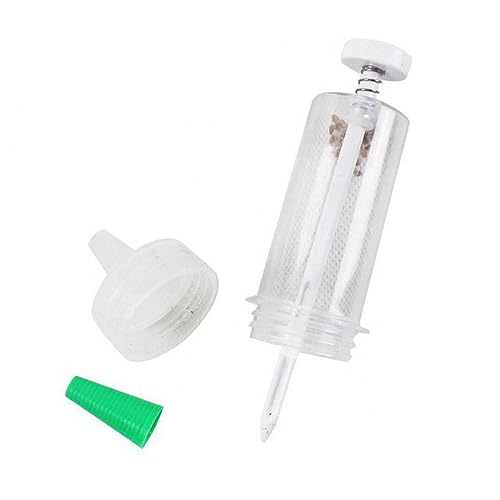 Dispensador manual sembrador para jardín 12x3 cm miniatura 1
