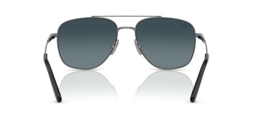 Image of Ray-Ban Unisex Rb8097 William Titanium Square Sunglasses