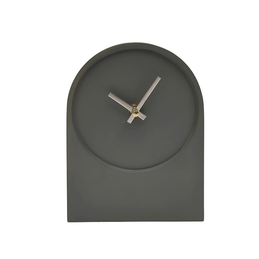 Reloj de péndulo de Arte Retro JFDBGU de Madera en Azul y Blanco para Pared