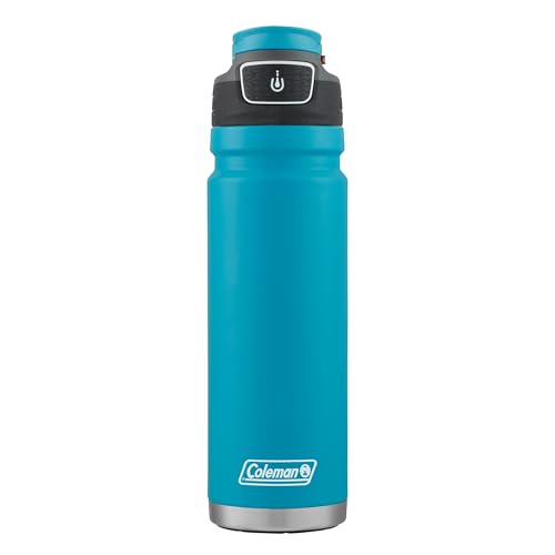 Garrafa térmica Coleman Free Flow AUTOSEAL, 709 ml, Caribbean Sea