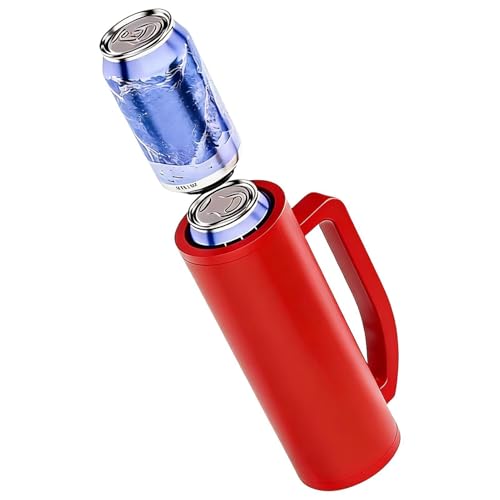 Enfriador de botellas con ranura y aislamiento térmico de 8 x 4 pulgadas 6