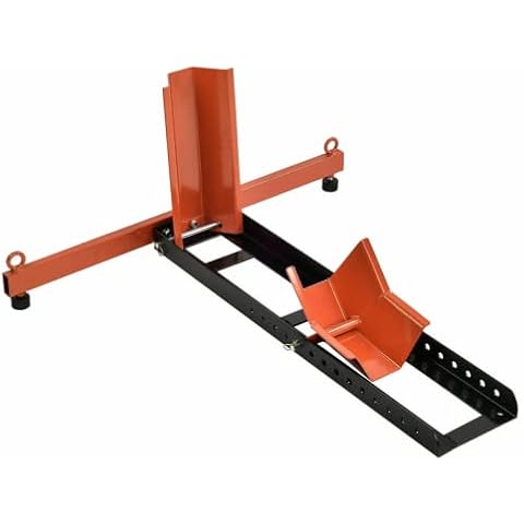 Xtron Bikewear Front Adjustable Wheel Chock Transport Motorcycle Paddock Stand Stay Locking Cover