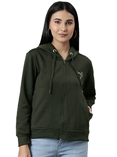 Image of ADBUCKS Women's Cotton Hooded Hoodie