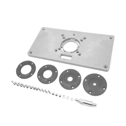 Plaque de table de menuiserie aluminium pour machine de charpentier