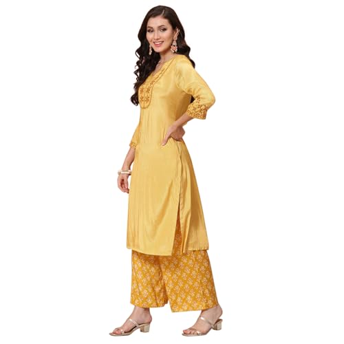 Image of Rangriti Womens Women Viscose Printed Suit Set