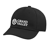 GVSU Grand Valley State University Lakers GVSU34 Adjustable Printed Baseball Hat, Black