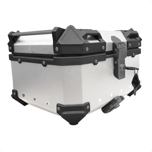 Bau Moto Traseiro 22l-t Aluminio Tronos Box