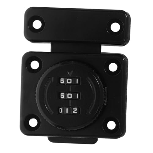 NULYLU 鍵不要の簡単取り付けパスワードロック キャビネットラッチ 家具引き出し用 耐久性ジンク合製 収納扉やオフィス用多用途防犯ロッ