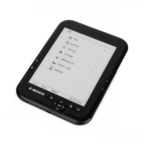 E - Lector de Libros, 6 E - Pocketbook de Pantalla de Tinta, Dispositivos de Double Ram Ereader, Fuentes Libremente Ajustables, Lectores E - Lectores para Niños, Adultos y (8GB)