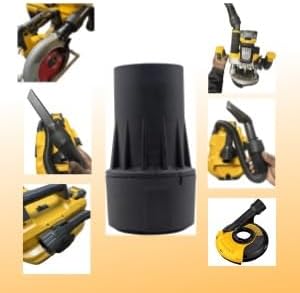 Miniatura 2 de Adaptador Universal de Conexión Rápida DWV9000 Compatible con Mangueras de 35mm, Extractores de Polvo, Lijadoras, Herramientas de Vacío y Cubiertas
