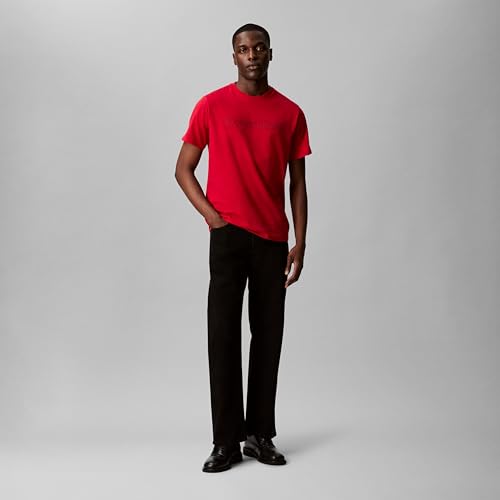Image of Calvin Klein Men's Relaxed Fit CK Logo Crewneck T-Shirt