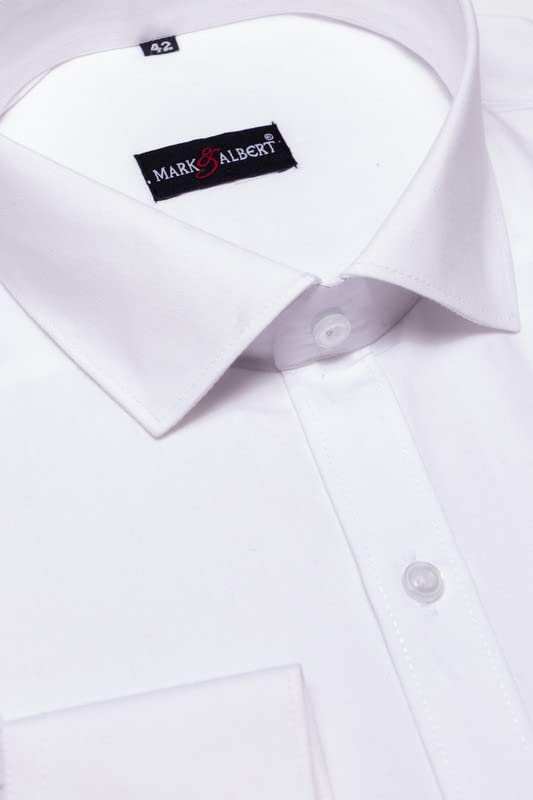 Image of MARK & ALBERT Men's Cotton Formal Shirt