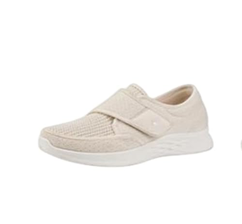 介護シューズ レディース リハビリシューズ 幅広 4E 黒 履きやすい 履かせやすい 防滑 滑りにくい 歩きやすい 疲れない 軽量 ベルクロ マジックテープ シニア向け 介護 スリッポン 女性用 靴