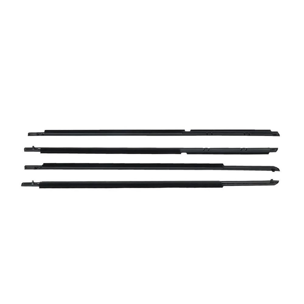 Car Seal Strip for Toyota for Camry 2006-2014 4Pcs Window Weatherstrip Outer Glass Seal Belt Moulding Trim Weather Stripers 75720-06100 75740-06080(for 2006-2011)