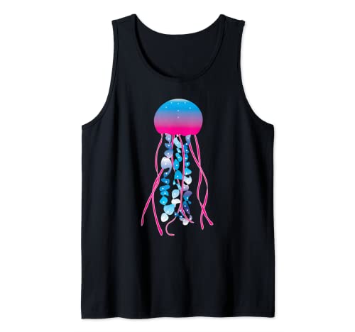 Medusas Temporada Animal marino Jaleas de mar Sting Survivor Camiseta sin Mangas