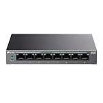 TP-Link – TP-Link LS108GP, 8-Port PoE Gigabit Ethernet Switch, 8 PoE+ 