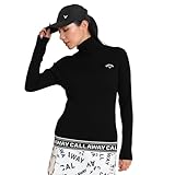 [キャロウェイ] レディース ハイネックニット (プレーンニット) / ゴルフ / C24218202 1010_ブラック