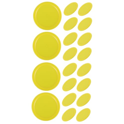 Mikikit 2sets Plastic Hockey Set Mini Ice Hockey Ice Accessory Foam Balls for Table Games 10pcs*2