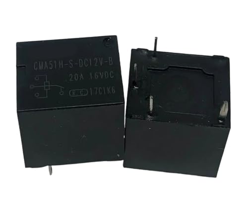 Relais 4 broches CMA51H-S-DC12V-B T78-1B-12V-20A pour circuit imprimé
