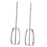 Uonlytech Frusta Manuale per Uova in Acciaio Inossidabile Sbattitore da Cucina Piccolo e Leggero Miscelatore per Impasti con Manico Lungo Utile per Preparazioni di Dolci e Riutilizzabile