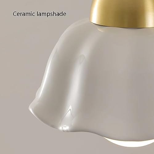 Lámpara colgante de latón estilo retro para mesa de comedor y bar 7