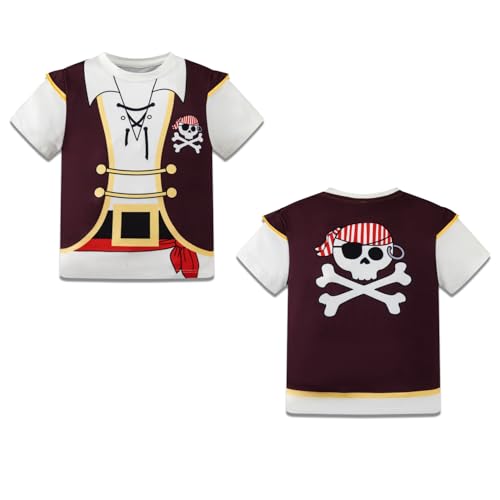 Disfraz Completo Pirata para Bebé Niño 2-3 Años miniatura 3