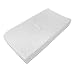 American Baby Company Heavenly Soft Minky Dot Fitted Contoured Changing Pad Cover, White Puff, for Boys and Girls