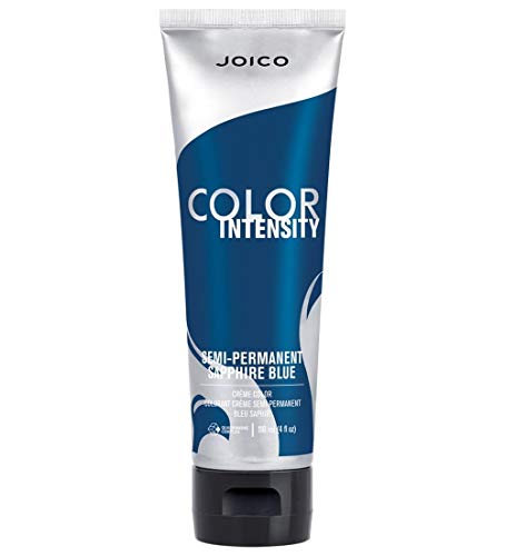 Joico Intensity Semi-Permanent Hair Color, Sapphire Blue, 4 Ounce
