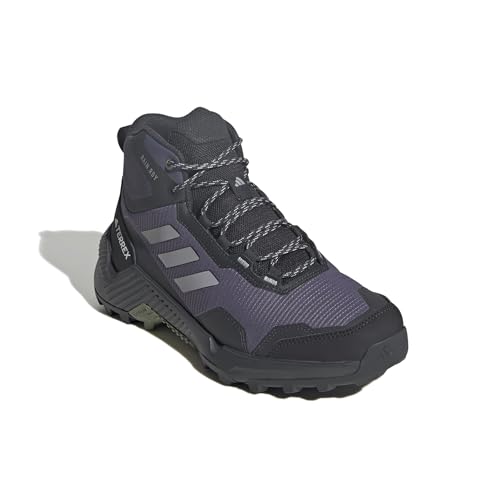 adidas Damen Eastrail 2.0 Mid RAIN.RDY Hiking Waterproof Shoes, Preloved Violet/Glory Grey/Tent Green, 40 EU