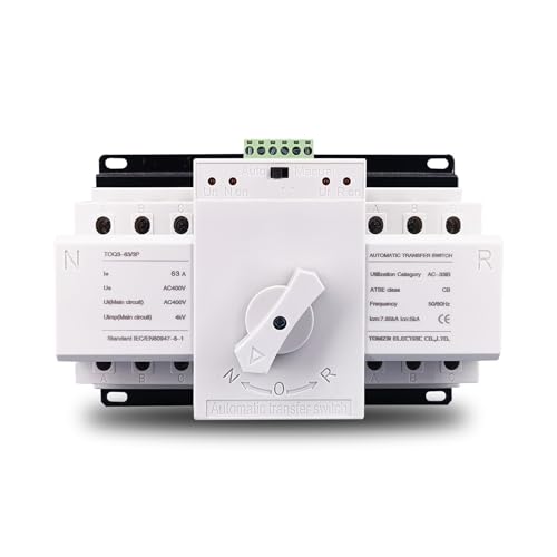 ATS Interruptor automático 380V para evitar apagones en sistemas de riego y fincas