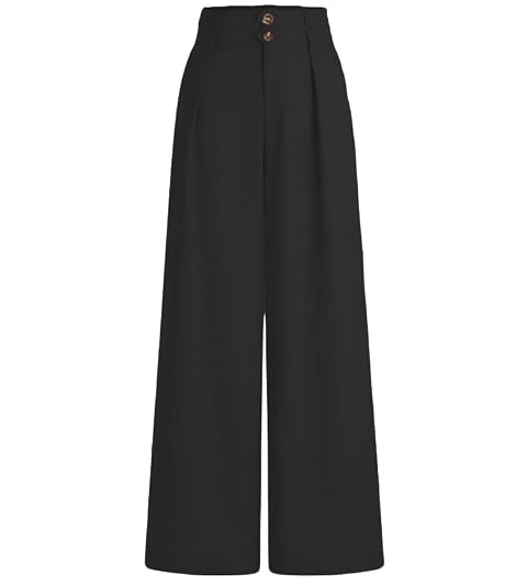 Casual Slim Narrow Womens Pants Drape High Waist Straight Commuter Womens Pants