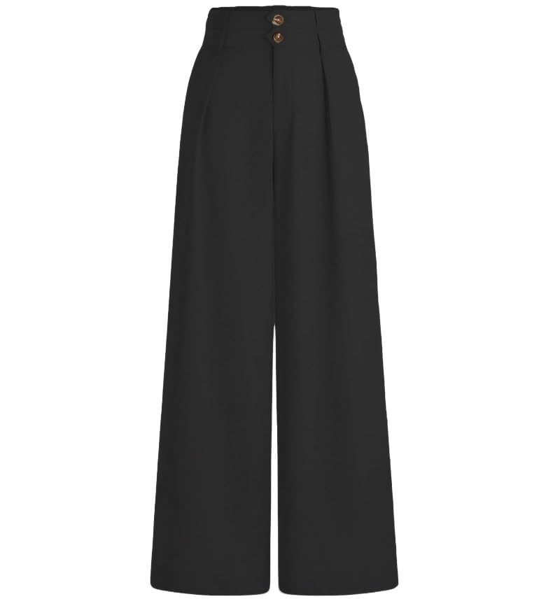 Casual Slim Narrow Womens Pants Drape High Waist Straight Commuter Womens Pants