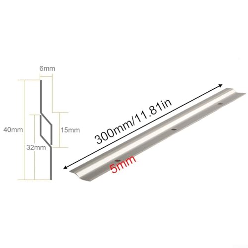 Image of 2PCS Z-Clamps Frame Hooks 30cm Metal Hanging Rail for Pictures Artwork Decorations Strong Load Capacity 80 Pounds, Easy Install, Silver