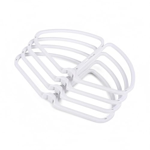 用の DJI Phantom 4 Pro 4P 4A用プロペラ 4cs ラガードアドバンスドドローンプロテクタークイックリリースプロペラバンパースペアパーツプロテクションカバードローンアクセサリー(Color : White)