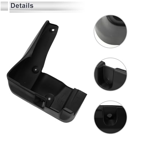 Image of X AUTOHAUX 1set Front and Rear Mud Flaps Splash Guards Mud Guards for Subaru Legacy 2010-2014 W /Mount Accessories