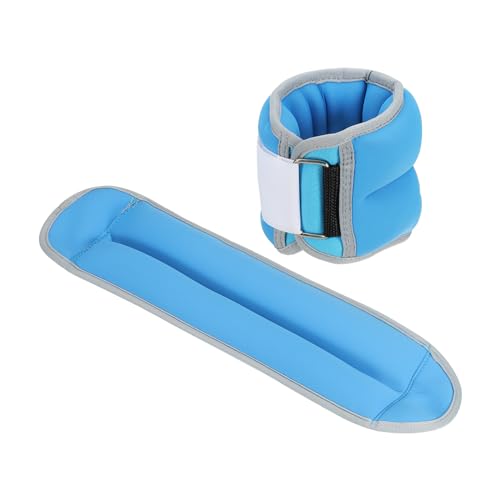 Poids de cheville bleus pour dynamiser votre marche active et le Pilates