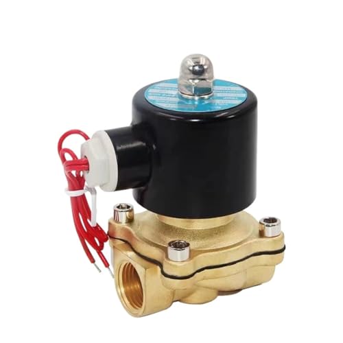 Electroválvula 2W de latón de 1/2 pulgada CA 110V para control de agua 4