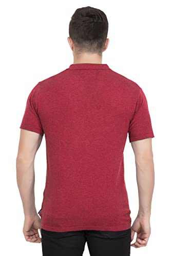 Image of GODFREY Half Sleeve Cotton Polo T Shirt for Man with Pocket - Regular fit Men Tshirts
