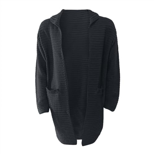 Mens Long Sleeve Stand Collar Knitted Cardigan Sweaters Slim Fit Open Front Mid Length Pockets Drape Cape Overcoats2