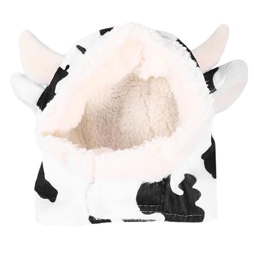 Sombrero disfraz vaca para mascotas 16x15 cm