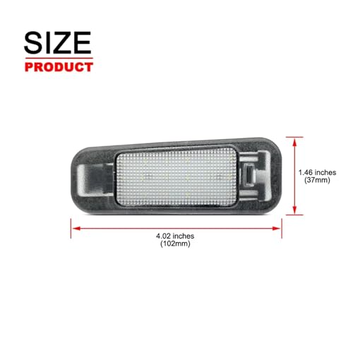 Luz LED placa matrícula Kia Rio5 para viajar de noche con total seguridad vial 3