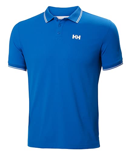 Helly Hansen Polo Kos Camisa, Azul Eléctrico, L Para Hombre Helly Hansen Polo Kos Camisa, Azul Eléctrico, L Para Hombre