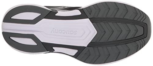 Saucony Women's Axon 2 Running Shoe, Black/White, 7.5 #TOP3