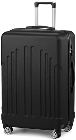 Karl home 28 Inch Check-in Luggage with Spinner Wheels, ABS Hards...