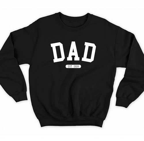 Dad Sweatshirt Papa Sweatshirt Father's Day Sweatshirt Father's Day Gift New Dad Gift Men's Sweatshirt Personalized Custom Dad Sweater3