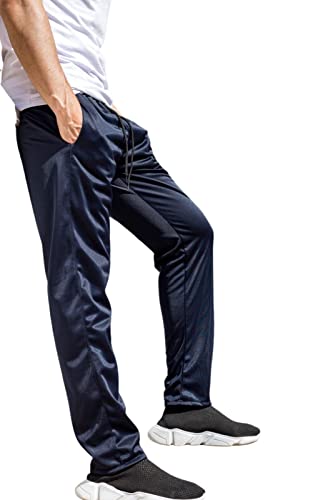 Calça Esportiva KS Masculina Agasalho com Bolsos Laterais e Logo Bordado 0375 COR:CINZA;Tamanho:G