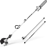 COOCHEER 150DB Train Pole Saw Gas Powered 58CC, 2-Cycle Engine for Branch Cutting & Tree Trimming